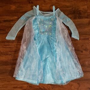 Disney Frozen Sparkling Blue Elsa Costume 3T